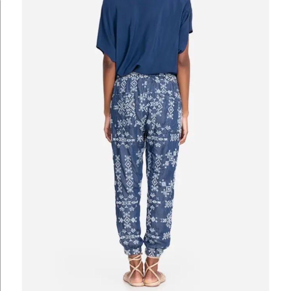 Johnny Was Nina Denim Pants, L, NWT